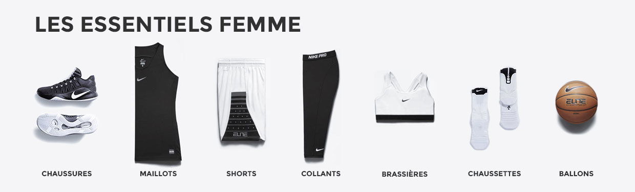 Essentiels basketball femme