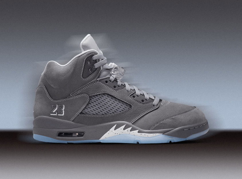 Air Jordan 5 Retro Wolf Grey