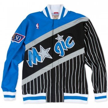 Warm Up NBA NY Knicks 1996-97 Mitchell&Ness Authentic blue | Mitchell & Ness