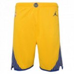 Color Yellow of the product Boys Statement Swingman Short Golden State Warriors NBA