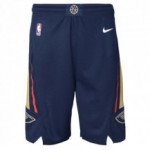 Color Blue of the product Boys Icon Swingman Short New Orleans Pelicans NBA