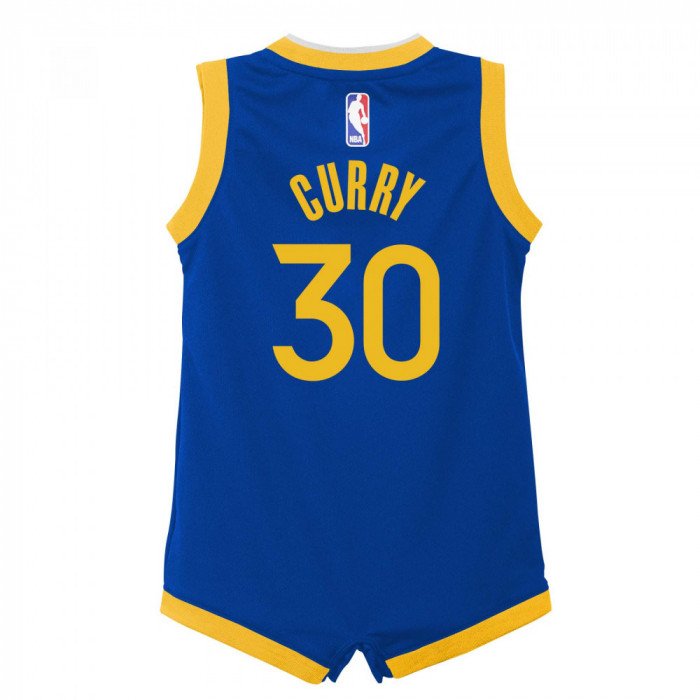 Boys Replica Onesie Jersey Golden State Warriors Curry Stephen NBA image n°2