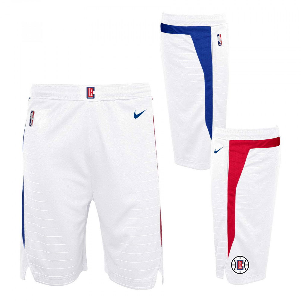 LA Clippers City Edition 2020 Men's Nike NBA Swingman Shorts.