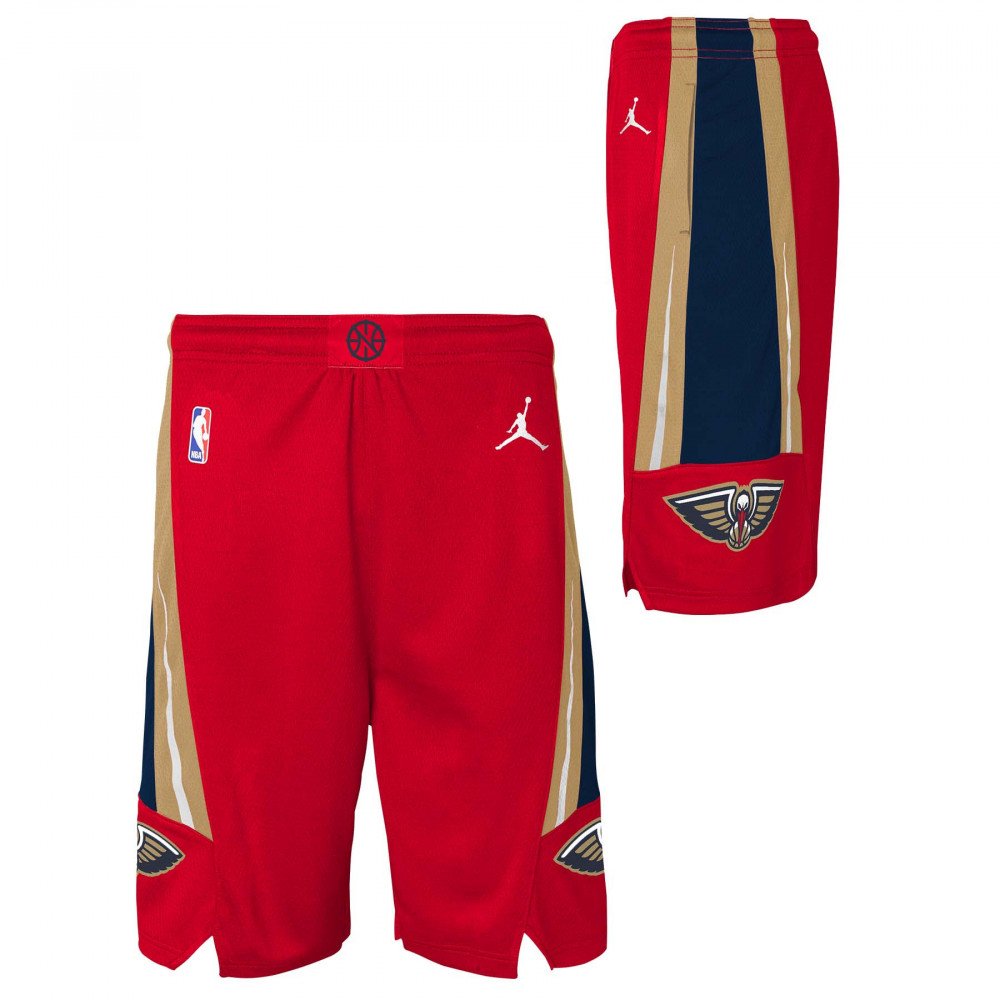 Youth Nike Navy New Orleans Pelicans 2020/21 Swingman Shorts - Icon Edition
