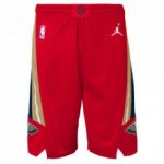 Color Red of the product Boys Statement Swingman Short New Orleans Pelicans NBA
