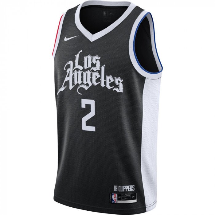 clippers white and black jersey