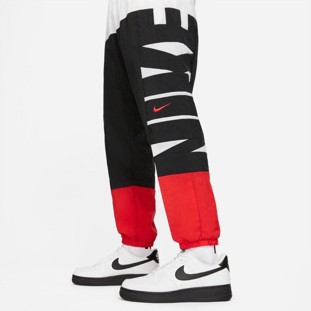 Pantalon Nike Dri-fit Starting 5 white/black/university red/black ...