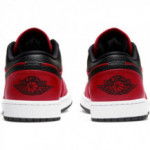 Air Jordan 1 Low Gym Red Black White Basket4ballers