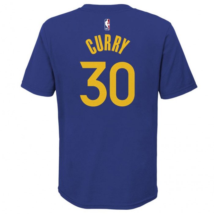 T-Shirt NBA Enfant Name&Number Golden State Warriors Stephen Curry image n°2