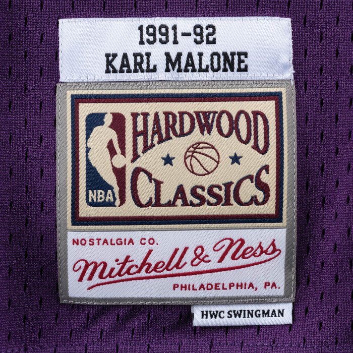 Maillot NBA Karl Malone Utah Jazz '91 Mitchell & Ness Swingman image n°3