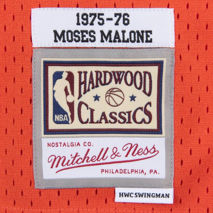Maillot NBA Moses Malone Spirit Of St Louis '75 Mitchell & Ness Swingman image n°3