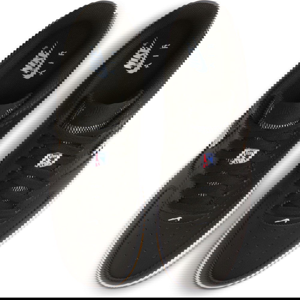 nike men air force 1 07 lv8 black wolf grey white