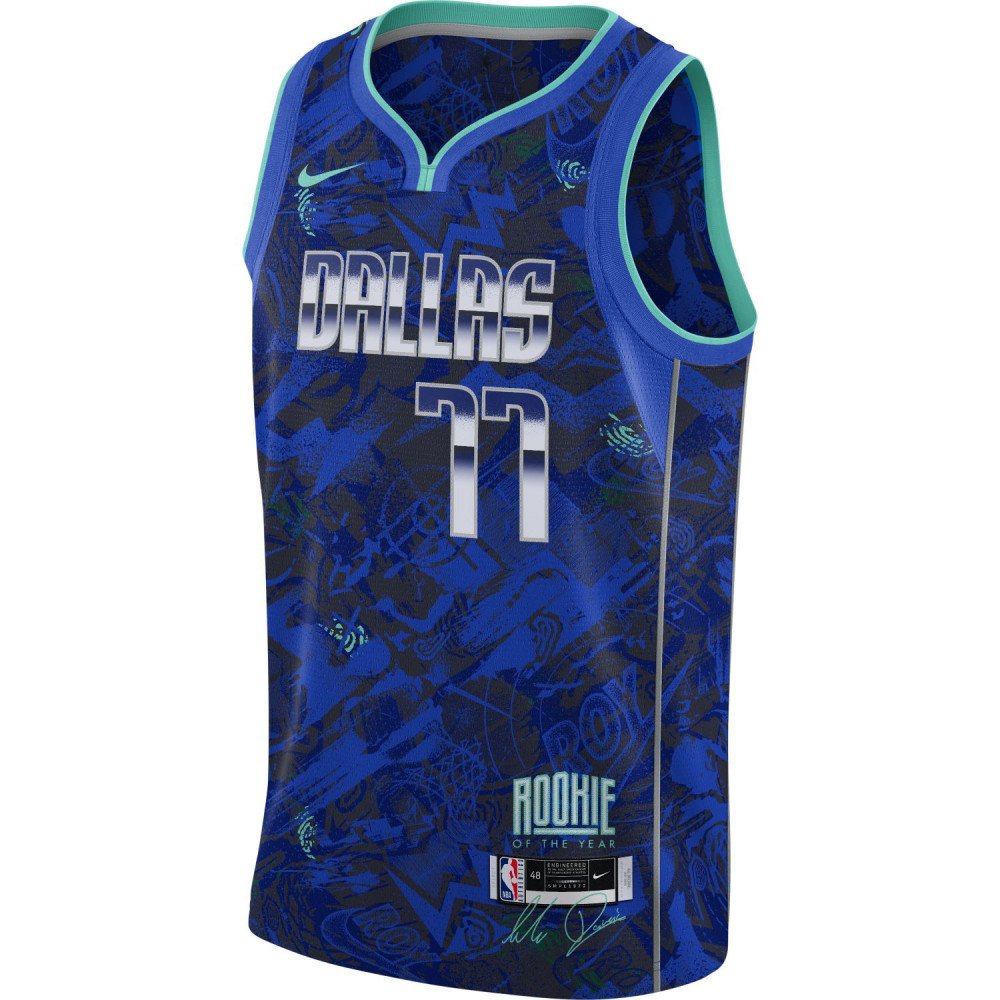 Maillot NBA Luka Doncic Dallas Mavericks Nike Select Series ROTY