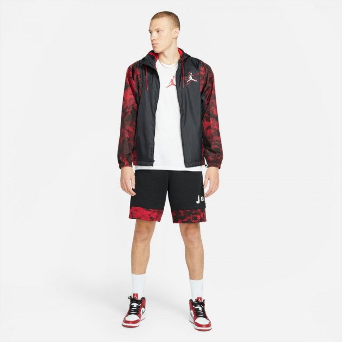 Veste Jordan Legacy AJ6 black/gym red - Basket4Ballers