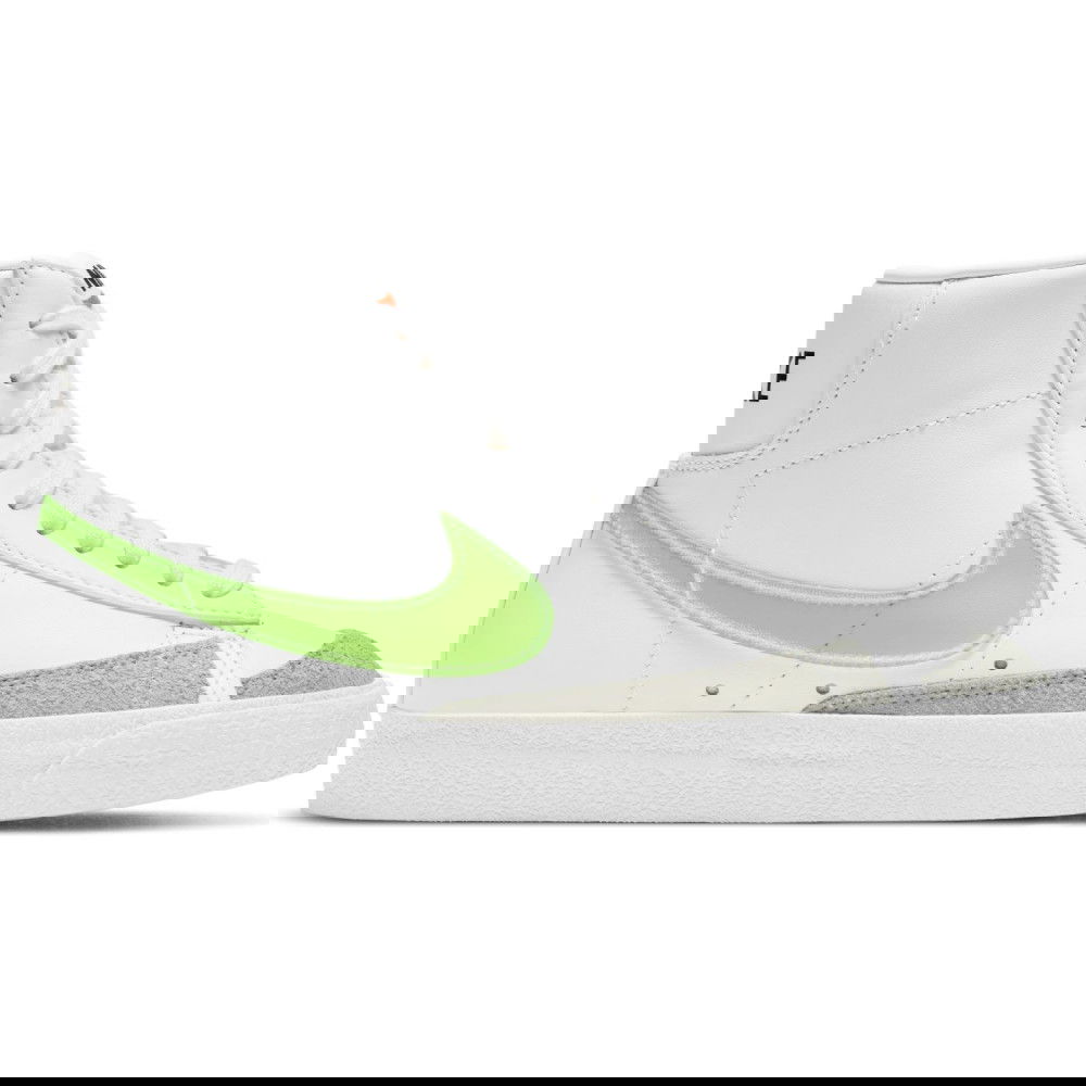 nike blazer mid 77 white obsidian volt