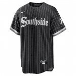 Color Black of the product Baseball-shirt MLB Chicago White Sox Nike City...