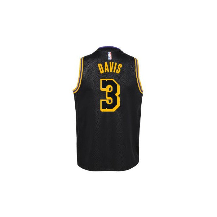 Outerstuff Anthony Davis Los Angeles Lakers Black #3