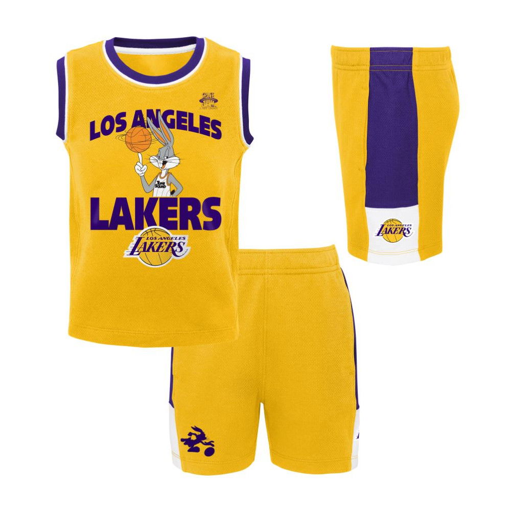 Ensemble NBA Bébé Space Jam 2 Los Angeles Lakers - Basket4Ballers