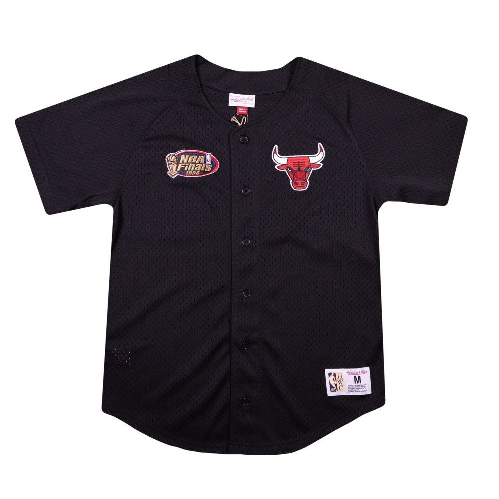 Mitchell & Ness NBA Chicago Bulls Mesh Jersey Mens Short Sleeve Red Size  Small S