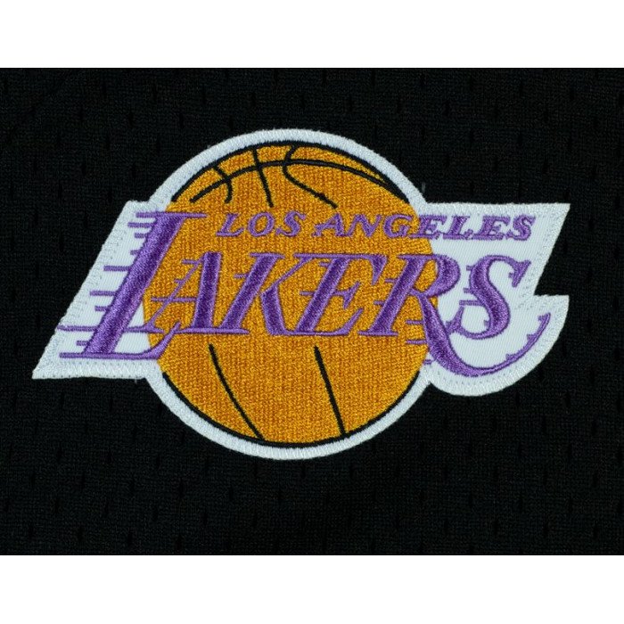 Baseball Shirt NBA Los Angeles Lakers Mitchell & Ness Black image n°3