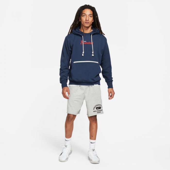 Hoody Nike Dri-fit Standard Issue Sports Specialties college navy/pale ivory image n°8