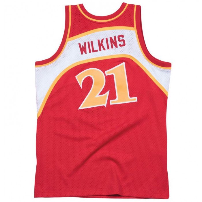 Maillot NBA Dominique Wilkins Atlanta Hawks '86 Mitchell & Ness image n°2
