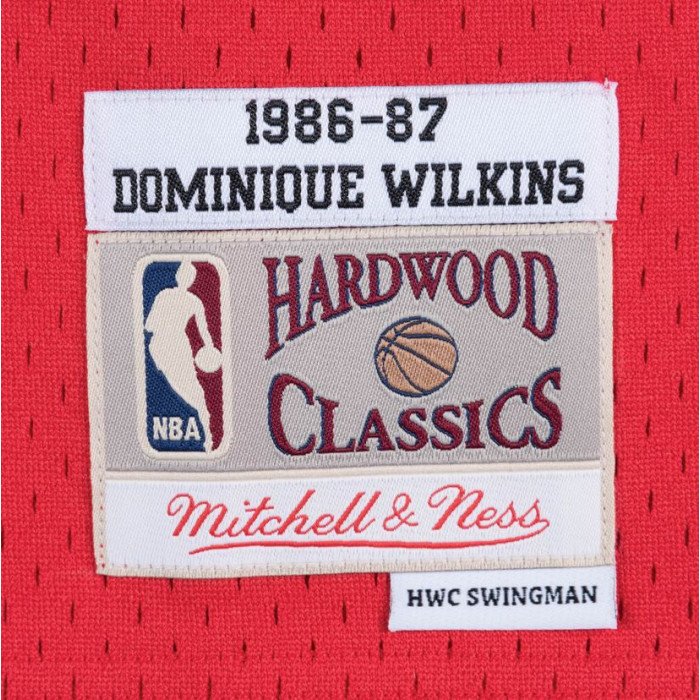 Maillot NBA Dominique Wilkins Atlanta Hawks '86 Mitchell & Ness image n°3