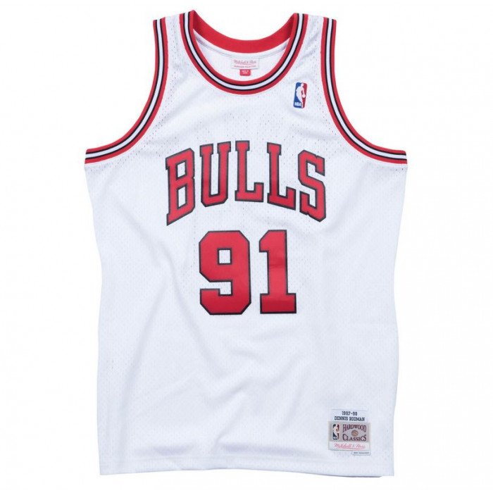 Maillot NBA Dennis Rodman Chicago Bulls 1996-97 Mitchell & Ness