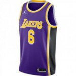 Color Purple of the product Maillot NBA Lebron James Los Angeles Lakers...