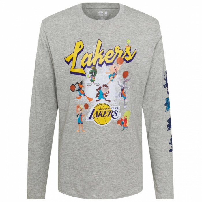 T-shirt NBA Manches Longues Enfant Space Jam 2 Los Angeles Lakers