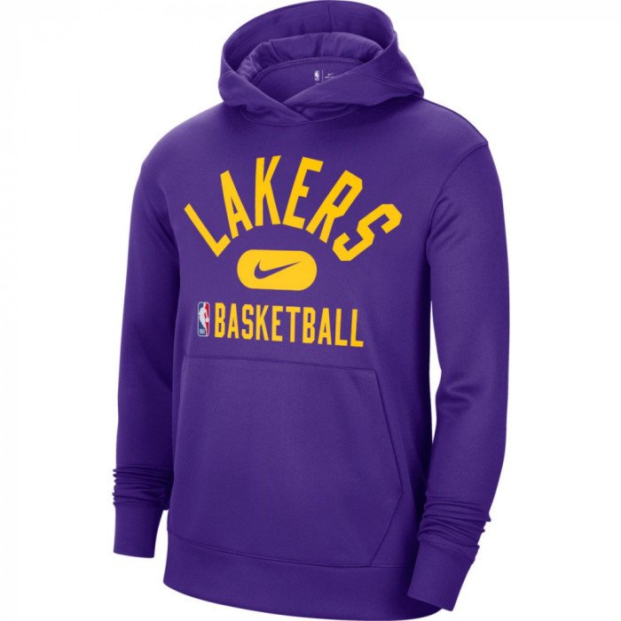 B.C. chocolate Not essential Sweat NBA Los Angeles Lakers Nike Dri-Fit Field Purple - Basket4Ballers