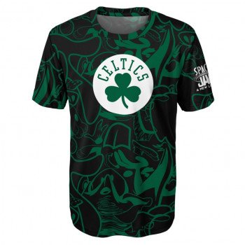T-shirt NBA Enfant Space Jam 2 Team In The Paint Boston Celtics | Outerstuff