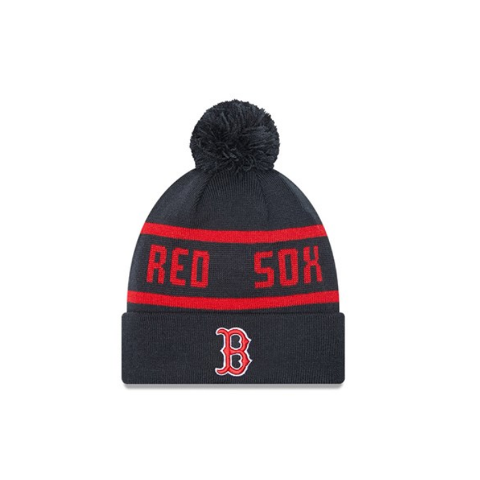 Bonnet à Pompon New Era MLB Boston Red Sox