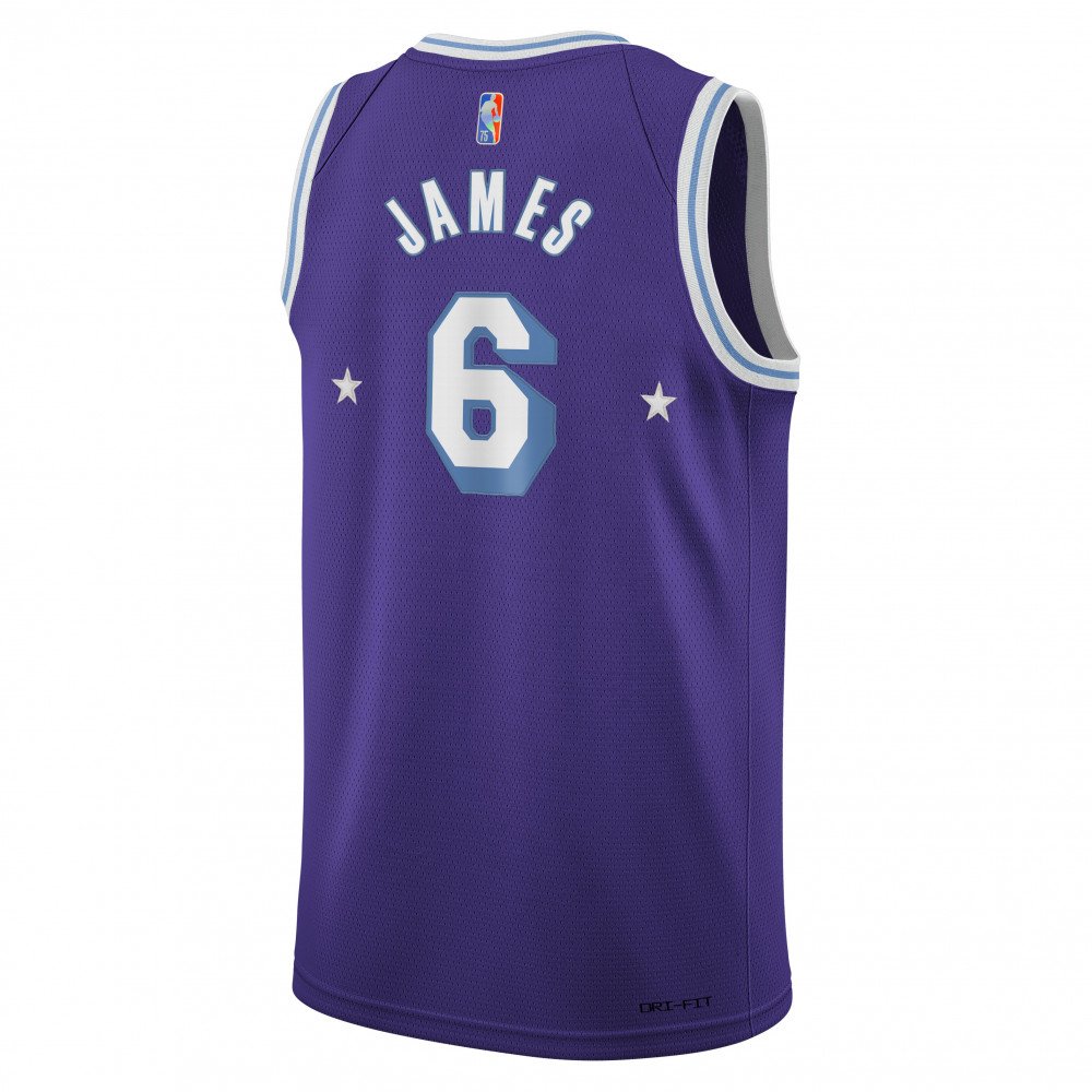 LeBron James Los Angeles Lakers Nike Infant 2021/22 City Edition Mixtape  Replica Jersey - Purple