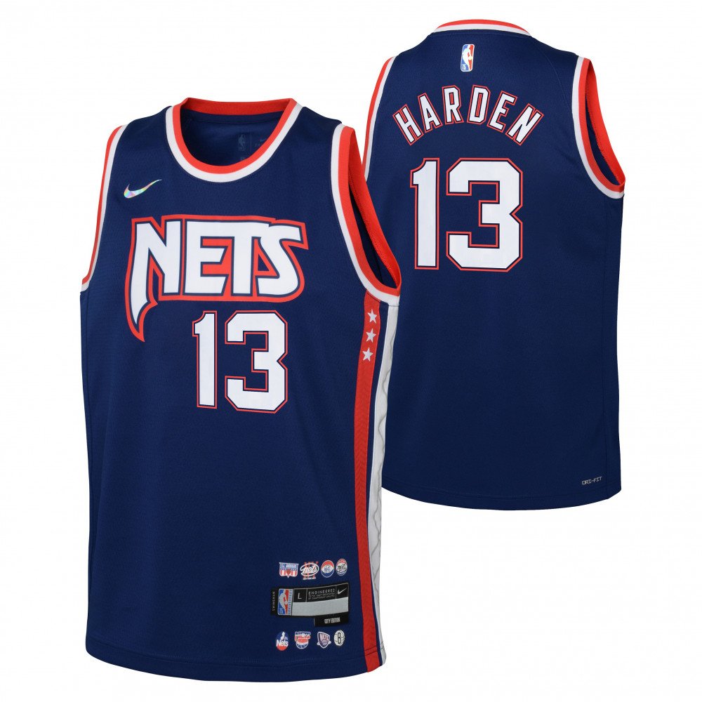 James Harden Brooklyn Nets 2021 City Edition NBA Jersey