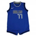 Color Blue of the product Onesie Nike NBA Dallas Mavericks Luka Doncic