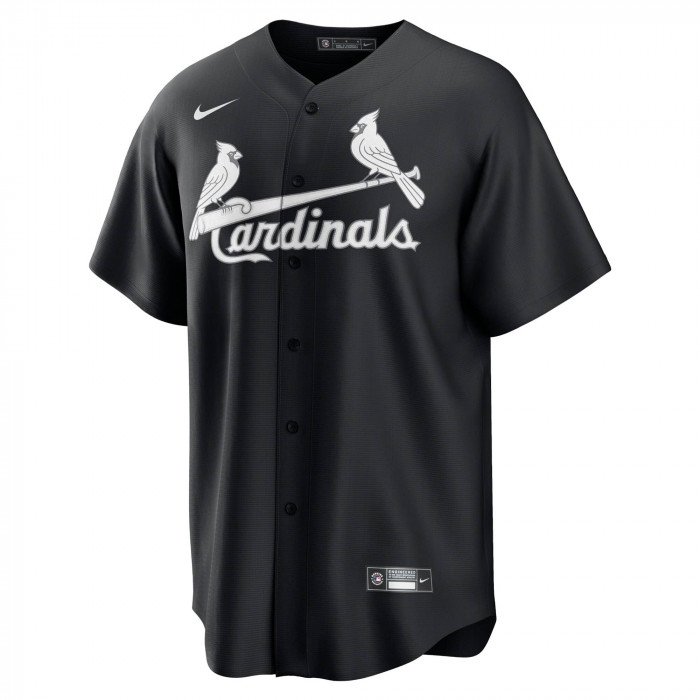 black stl cardinals jersey