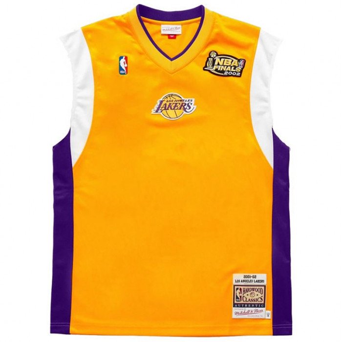 Shooting Shirt NBA Los Angeles Lakers 2001 Mitchell & Ness Authentic
