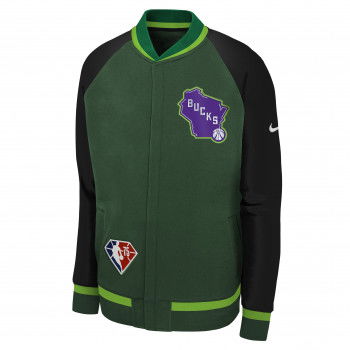 Veste Showtime NBA Enfant Manches Longues Milwaukee Bucks Nike