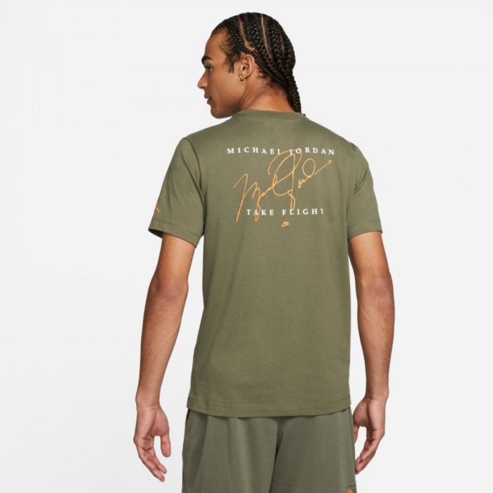 T-Shirt Jordan Flight Essentials medium olive/light curry/light curry image n°2