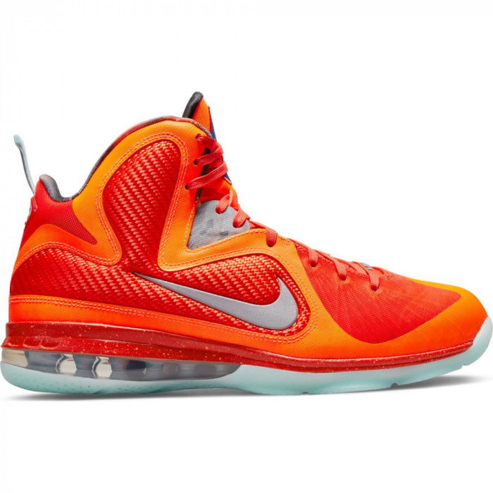 lebron orange sneakers