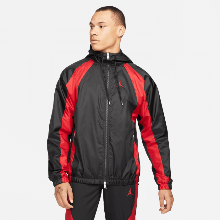 Veste Jordan Essentials black/gym red - Basket4Ballers