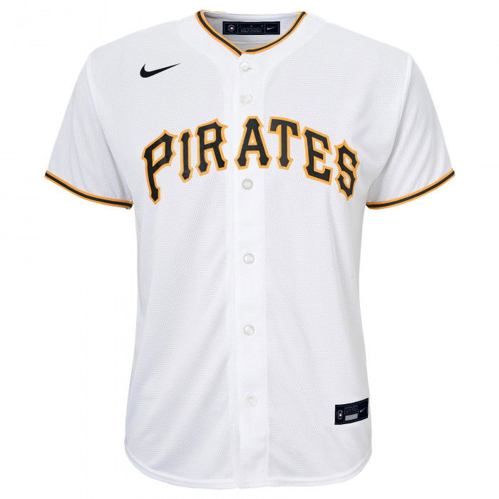 Grey Nike MLB Pittsburgh Pirates Cooperstown Jersey