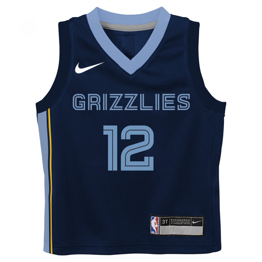 Men's Nike Ja Morant Light Blue Memphis Grizzlies Name