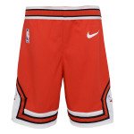 Color White of the product Short NBA Petit Enfant Chicago Bulls Nike Icon Replica