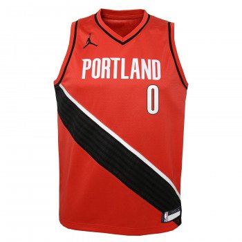 Damian Lillard #0 Portland Trail Blazers Basketball Maillots Cousu Édition Ville 