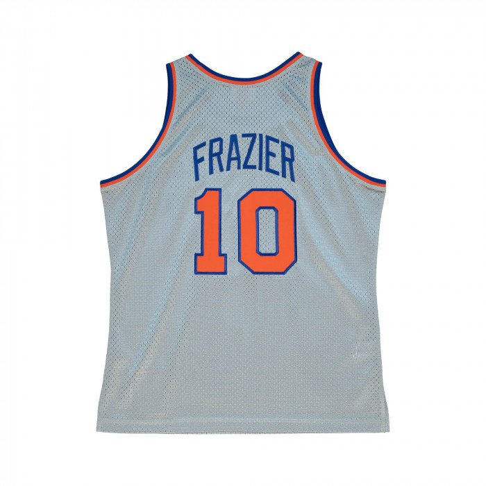 Maillot NBA Willis Reed New York Knicks '69 75th Anniversary Silver Edition Mitchell & Ness image n°2