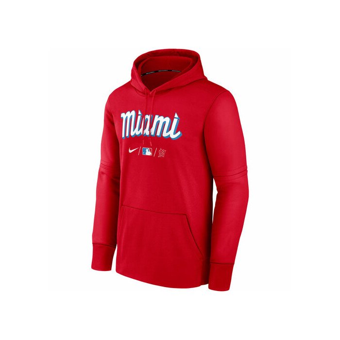 Hoodie MLB Miami Marlins Nike City Connect Therma