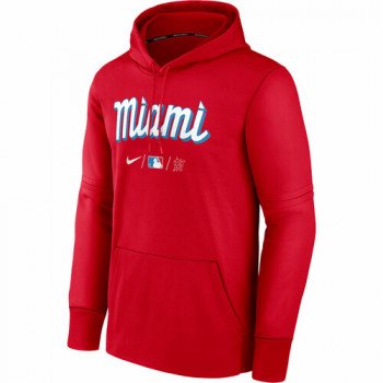 Hoodie MLB Miami Marlins Nike City Connect Therma | Nike