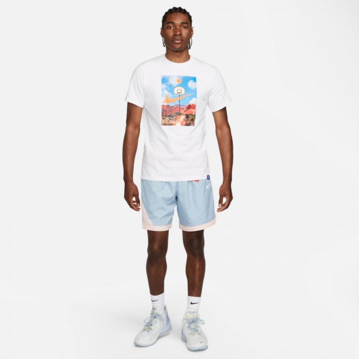 T-shirt Nike Basketball Photo white - Basket4Ballers